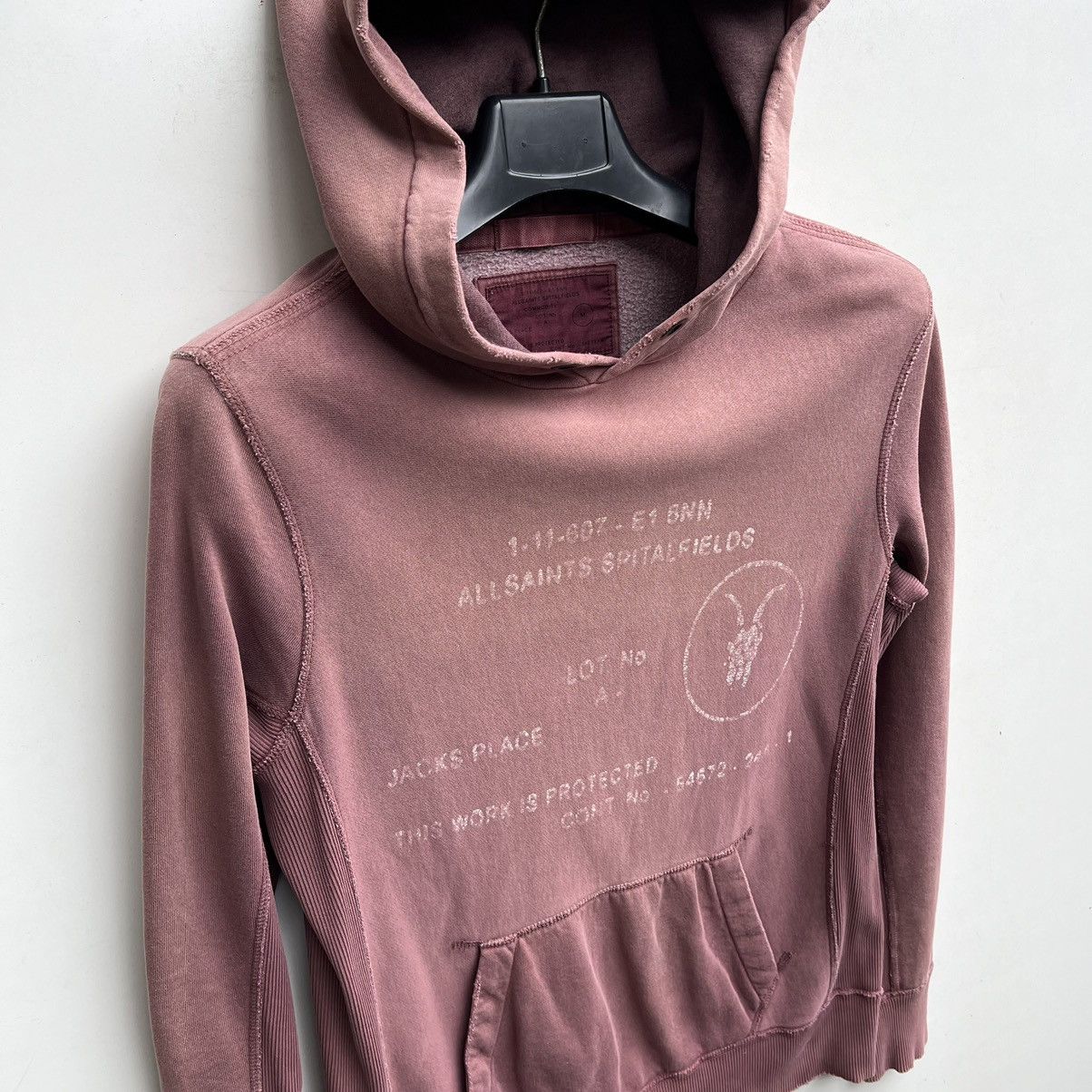 Allsaints × Vintage Allsaints hoodie vintage Size US M / EU 48-50 / 2 - 3 Thumbnail