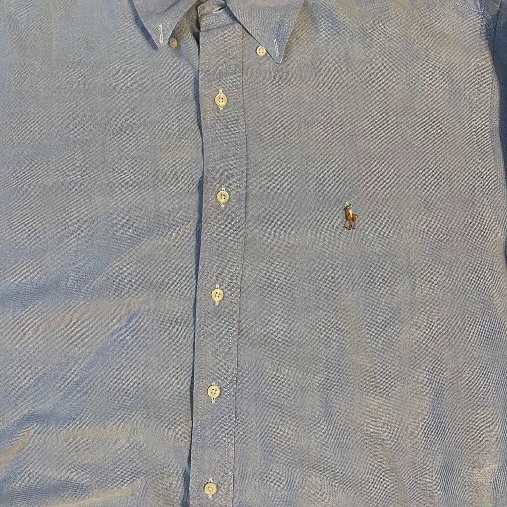Ralph Lauren Ralph Lauren blue collared long sleeve size 17 Size US XL / EU 56 / 4 - 3 Thumbnail
