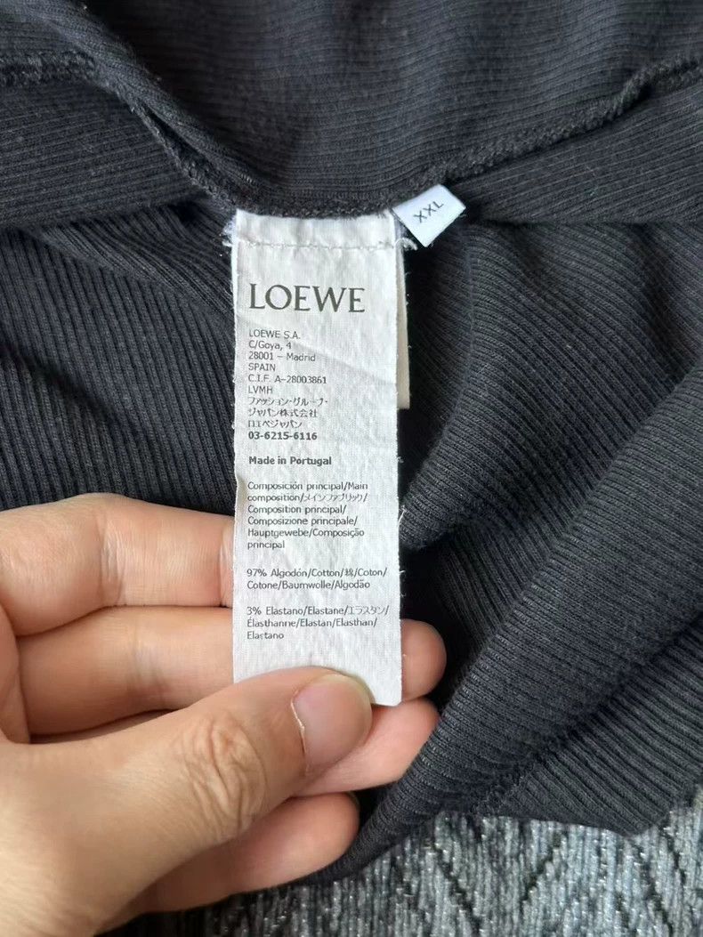 Loewe LOEWE Black embroidered vest Size XXL / US 16-18 / IT 52-54 - 4 Thumbnail