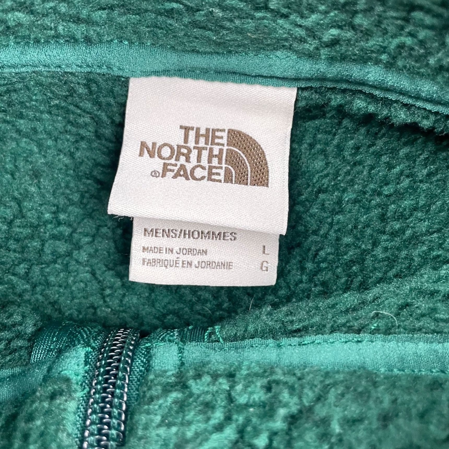 The North Face The North Face Jacket Green Large 1/4 Zip Sherpa Fleece Lined Men’s Regular Activewear Outdoor 1/4 Zip Pullover Lined Mens Size US L / EU 52-54 / 3 - 3 Thumbnail