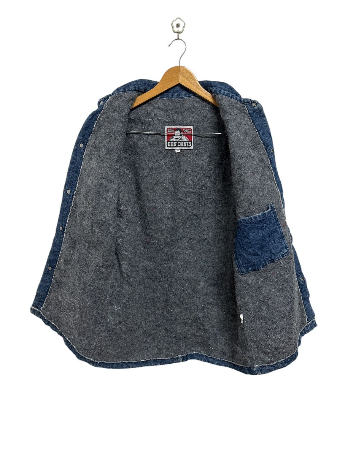 Ben Davis × Vintage Vintage Ben Davis Chore Denim Jacket Size US M / EU 48-50 / 2 - 7 Thumbnail