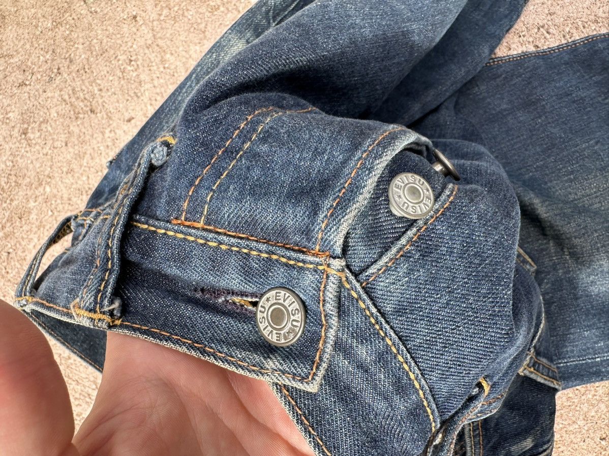 Evisu × Japanese Brand Evisu Multi Pocket Jeans Denim Navy Size US 30 / EU 46 - 11 Thumbnail
