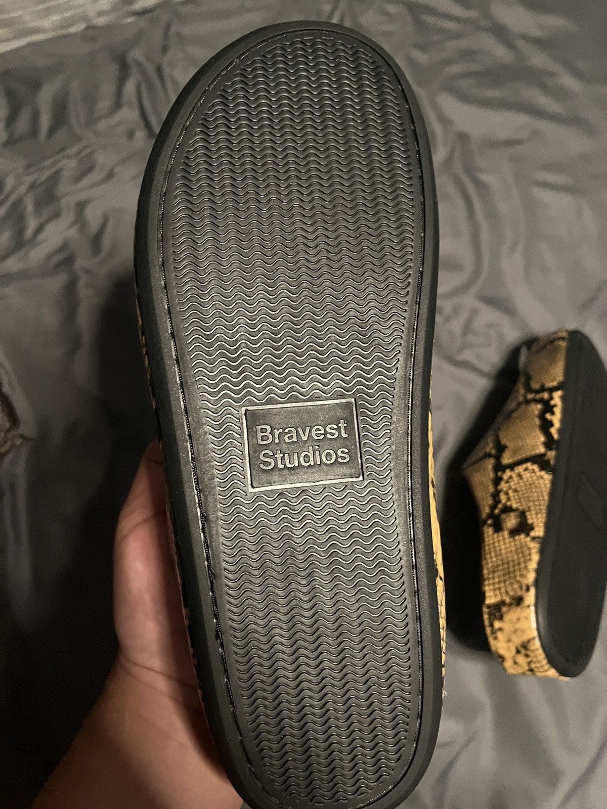 Bravest Studios Bravest Studios Snakeskin Claw Mules Size US 11 / EU 44 - 5 Thumbnail