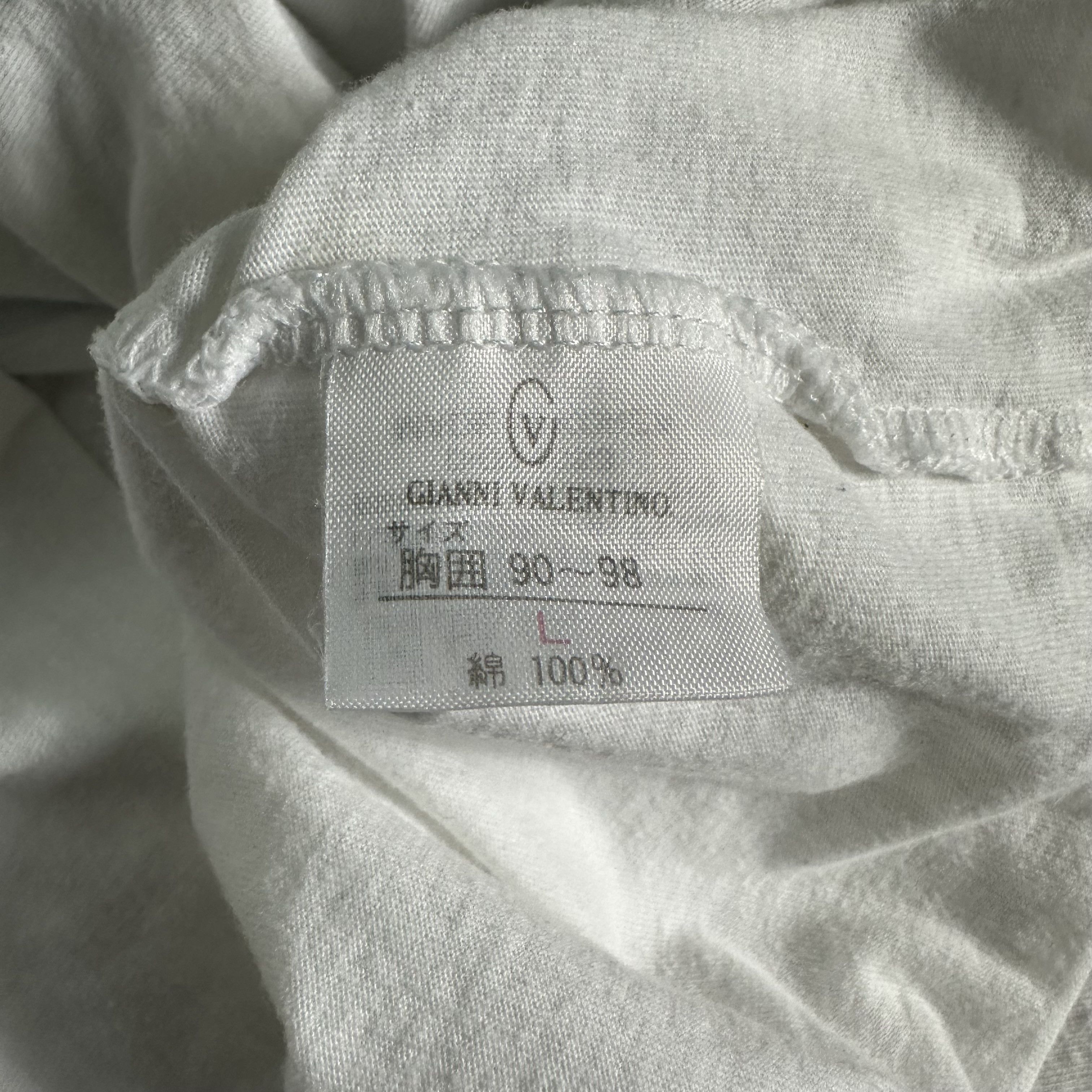 Gianni Valentino 🔥RARE🔥Vtg Gianni Valentino Stripes T-shirt Single Stich Size US L / EU 52-54 / 3 - 7 Thumbnail