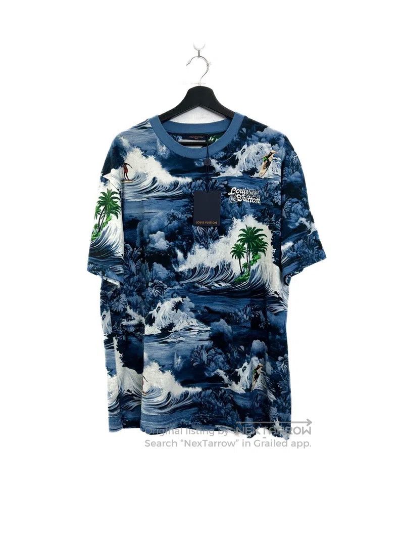 Louis Vuitton Louis Vuitton Coconut Tree Surf Print Short Sleeve Size US L / EU 52-54 / 3 - 1 Thumbnail