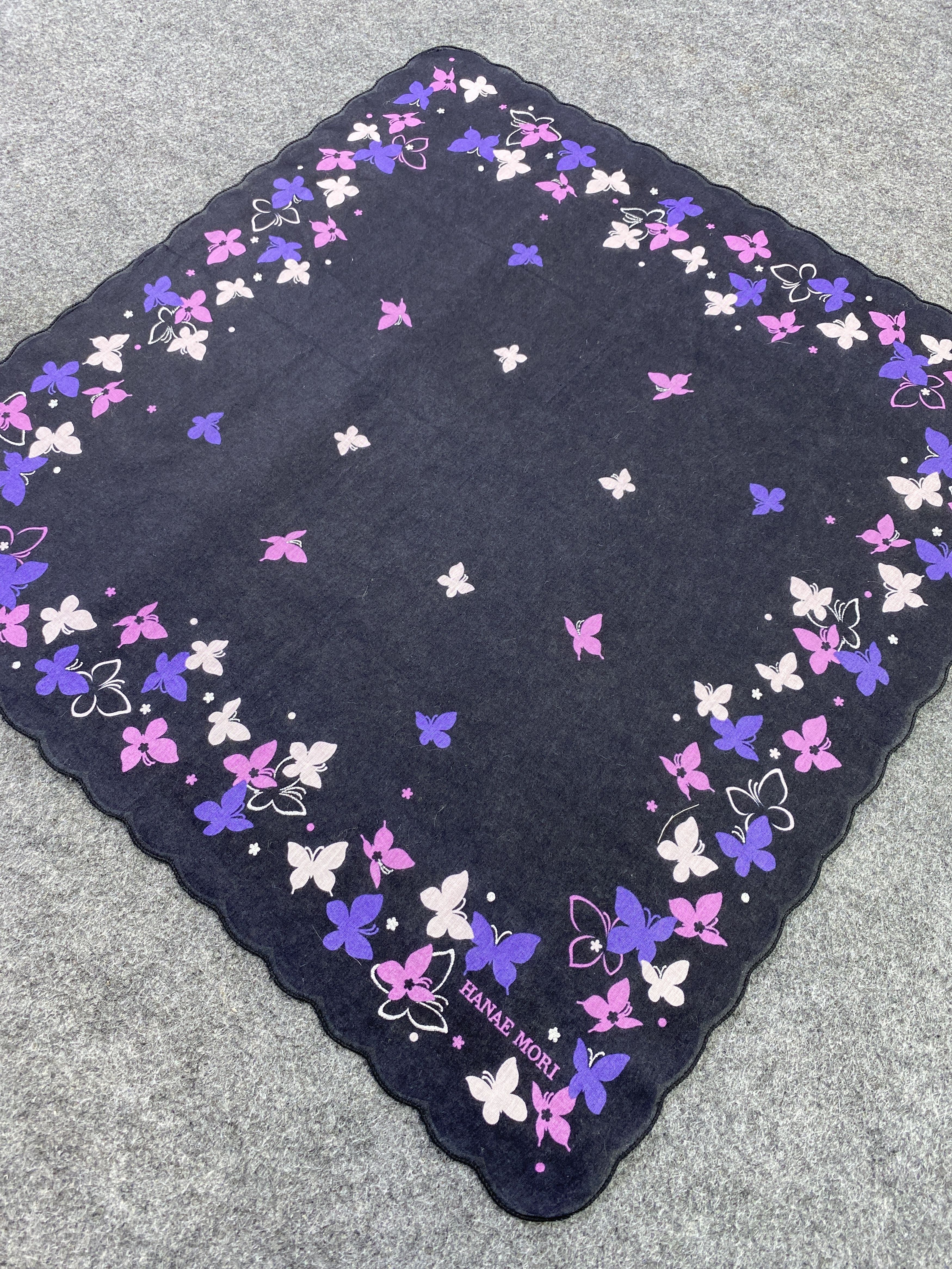 Hanae Mori Hanae Mori Handkerchief / Bandana / Neckerchief-B278 Size ONE SIZE - 4 Thumbnail