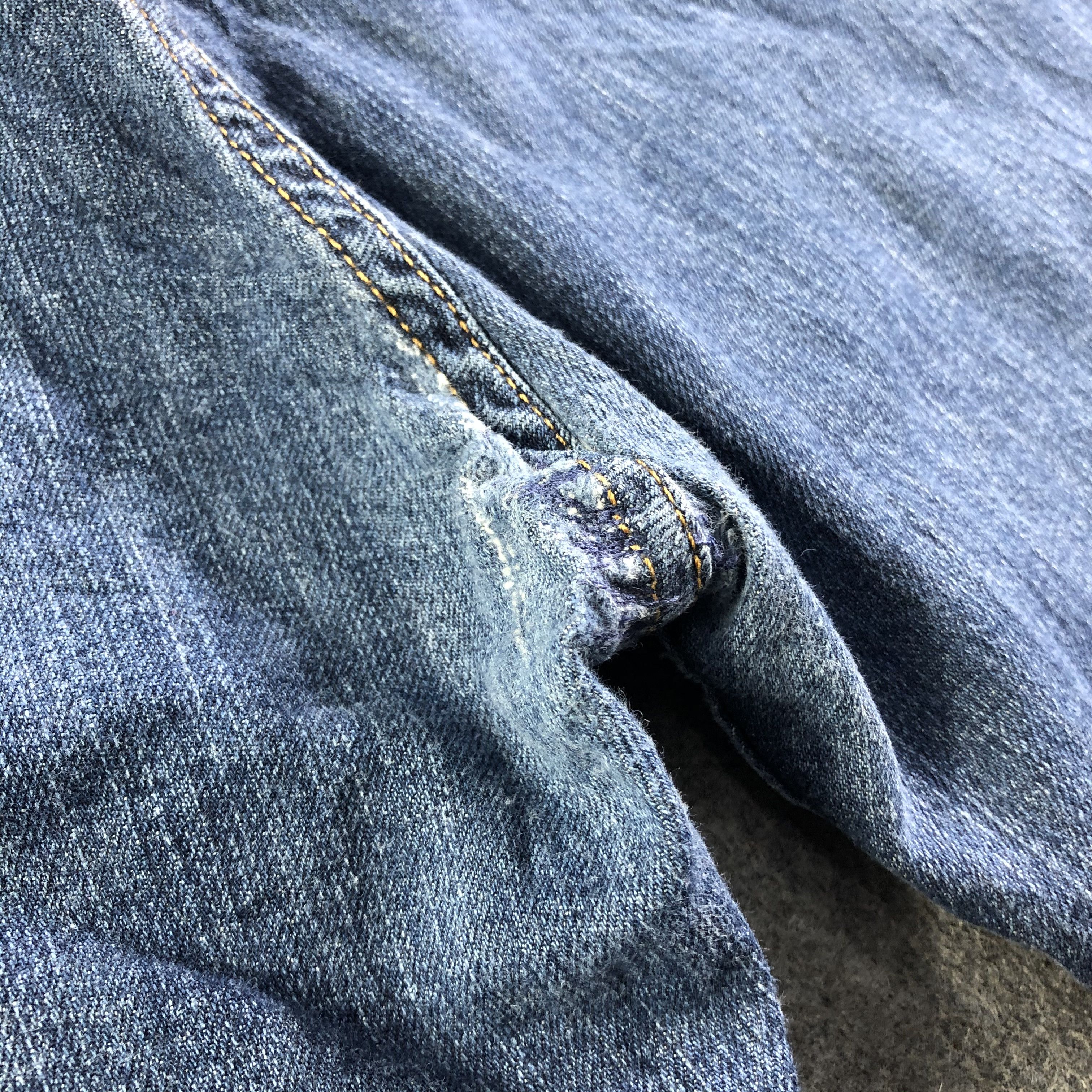 Levi's Vintage Blue Wash Levis 505 Jeans-J4297 Size US 41 - 8 Thumbnail