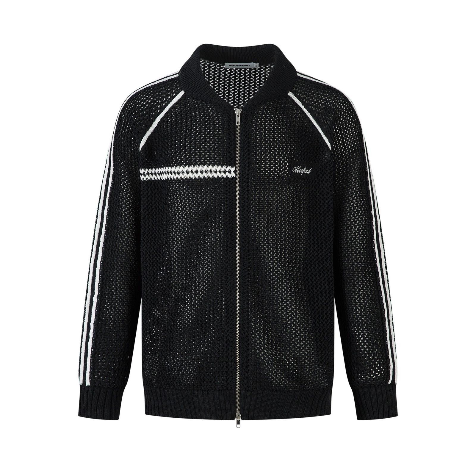 Japanese Brand Mesh Knit Track Jack Size S / US 4 / IT 40 - 2 Thumbnail