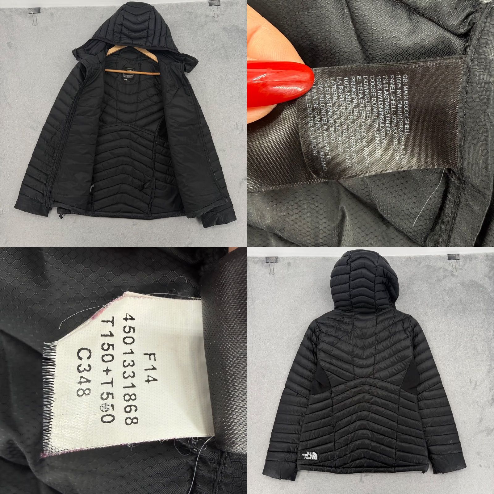 The North Face The North Face Womens Puffer Jacket - Black Steep Series - Medium Size M / US 6-8 / IT 42-44 - 8 Thumbnail