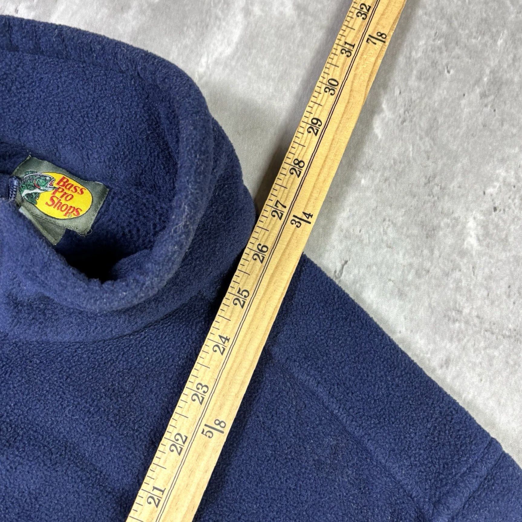 Vintage VINTAGE Bass Pro Shop Blue Pullover Sherpa Fleece Q-Zip Sweater XL Men 90s 1/4 Zip Mock Neck Solid Pattern Size US XL / EU 56 / 4 - 8 Thumbnail