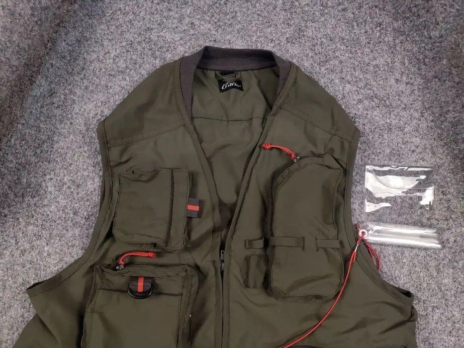 Japanese Brand Vintage 90's Military Japan Multi Pocket Zip Light Vest Size US S / EU 44-46 / 1 - 4 Thumbnail