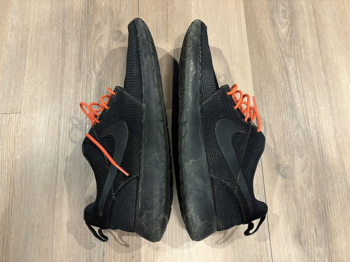 Nike Nike Roshe Run Black Orange Men’s Size 10.5 Sneakers Size US 10.5 / EU 43-44 - 7 Thumbnail