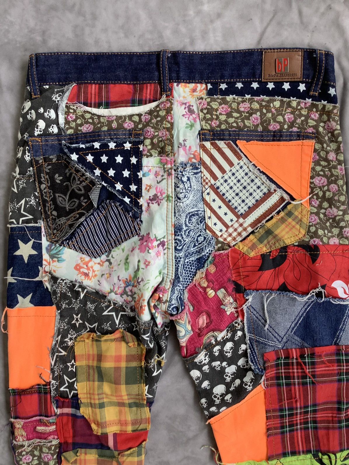 If Six Was Nine If6w9 Style Patchwork Emo Punk Size US 34 / EU 50 - 6 Thumbnail