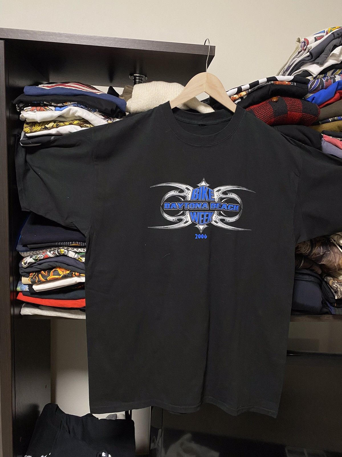 Gildan × Vintage Vintage Y2K Bike Week Shirt Daytona Motorcycle Biker Tee Size US XL / EU 56 / 4 - 3 Thumbnail