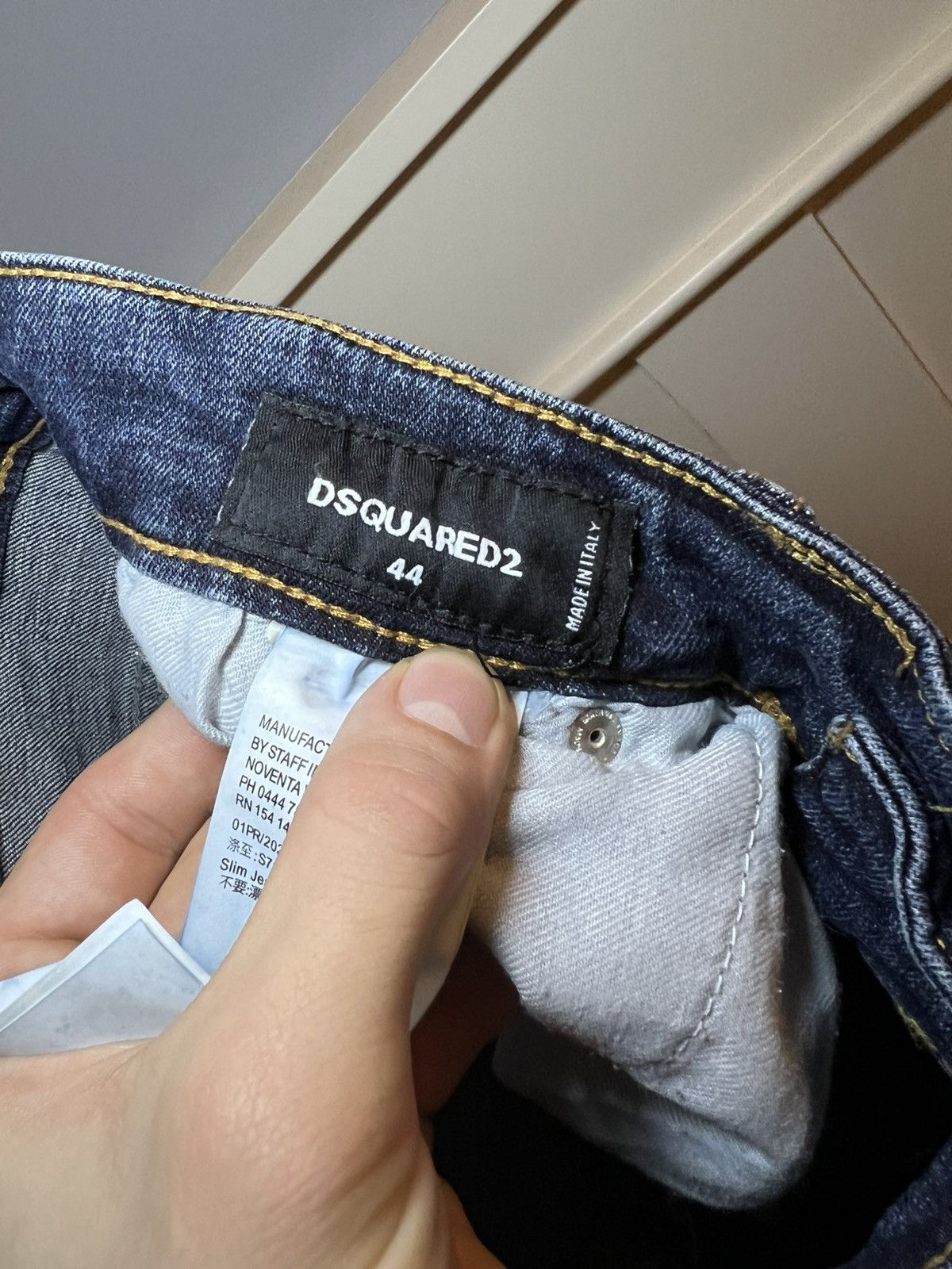 Dsquared2 Dsquared2 Icon Forever distressed slim blue jeans Size US 30 / EU 46 - 6 Thumbnail