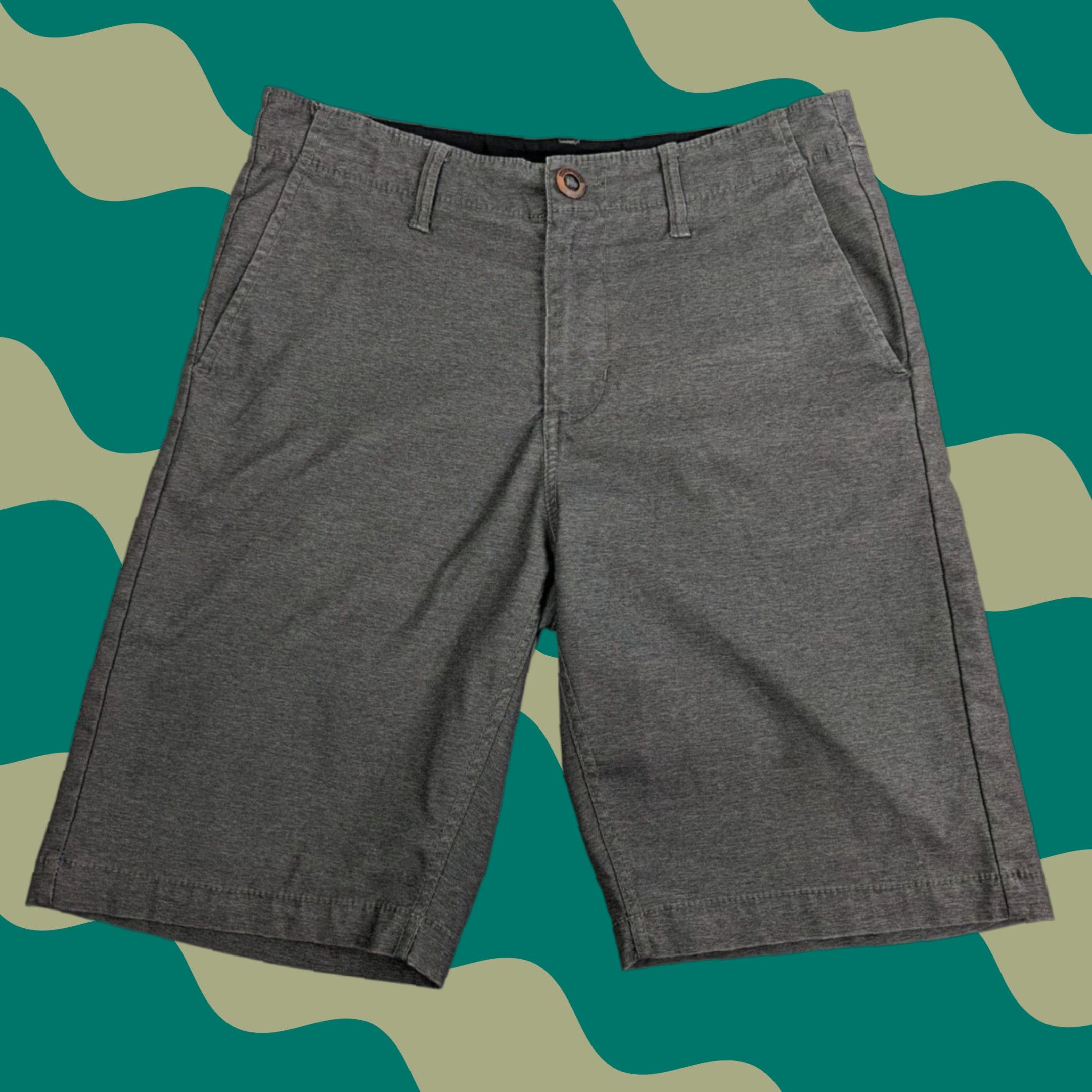 Volcom Volcom Board Shorts Men's 30 Gray Frickin Static 2 Way Stretch Surf N' Turf Size US 30 / EU 46 - 1 Thumbnail