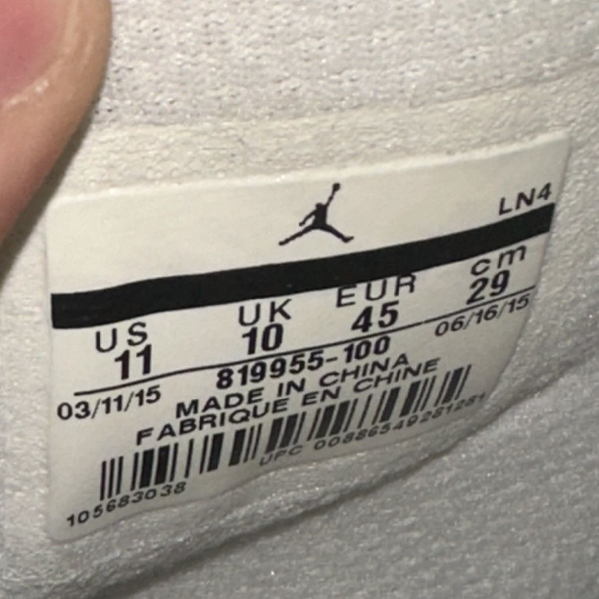 Jordan Brand Size 11 - OVO x Air Jordan 10 Retro White - 819955-100 Size US 11 / EU 44 - 6 Thumbnail