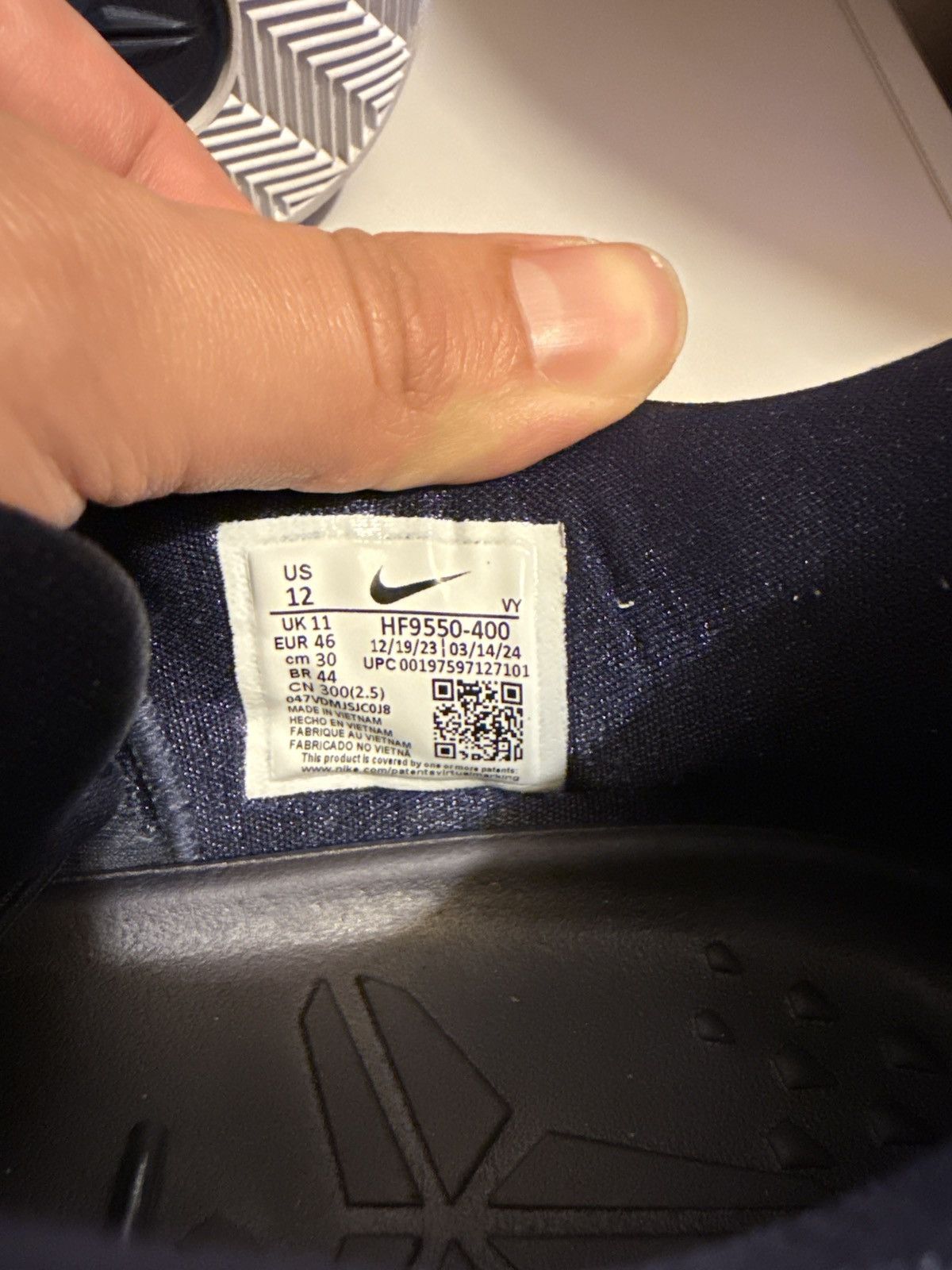 Nike Nike Kobe 8 Protro - Navy Size US 12 / EU 45 - 6 Thumbnail