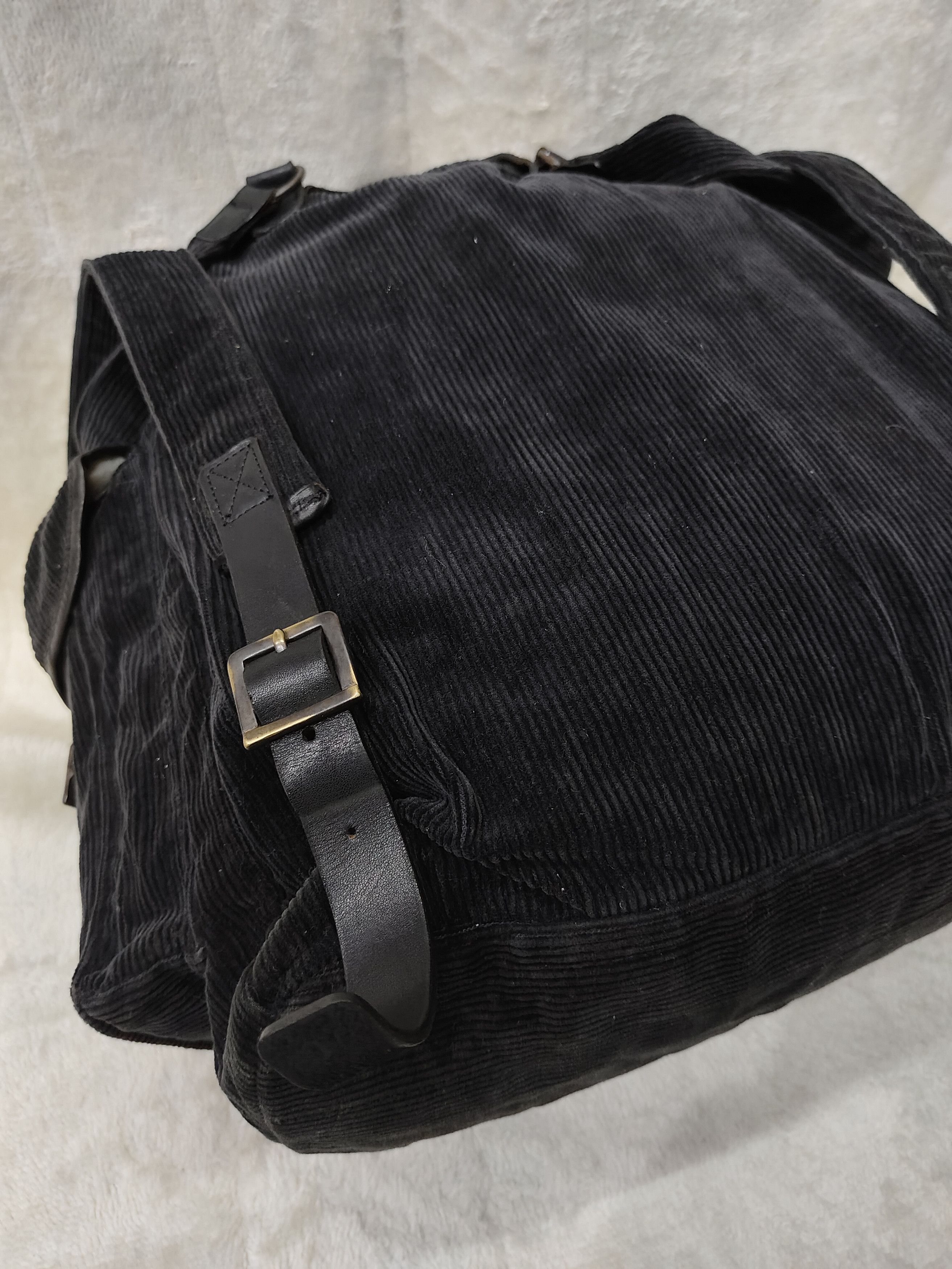 Yohji Yamamoto RARE 🇯🇵 Y's For Men 🇯🇵 Corduroy Multi Pocket Backpack Size ONE SIZE - 7 Thumbnail