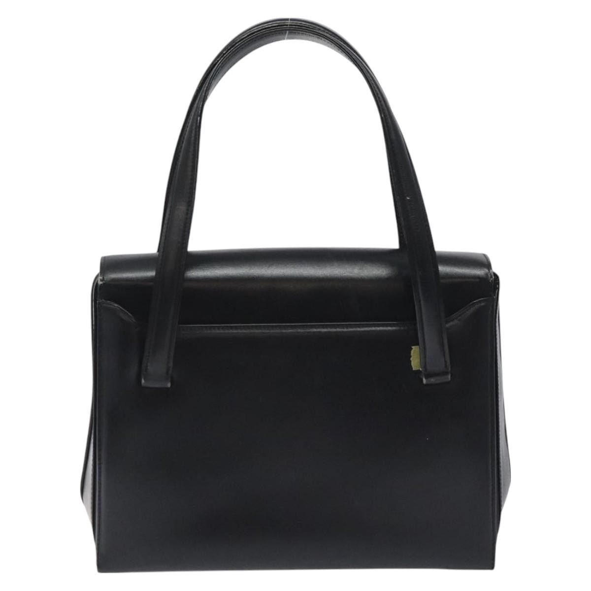 Gucci GUCCI Handbag Leather Black Gold Size ONE SIZE - 3 Thumbnail