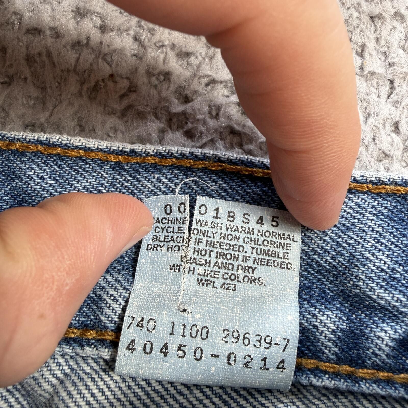 Levi's Levis 550 Relaxed Fit Slim Light Wash Jeans Youth 10 Y2K Size US 26 / EU 42 - 7 Thumbnail