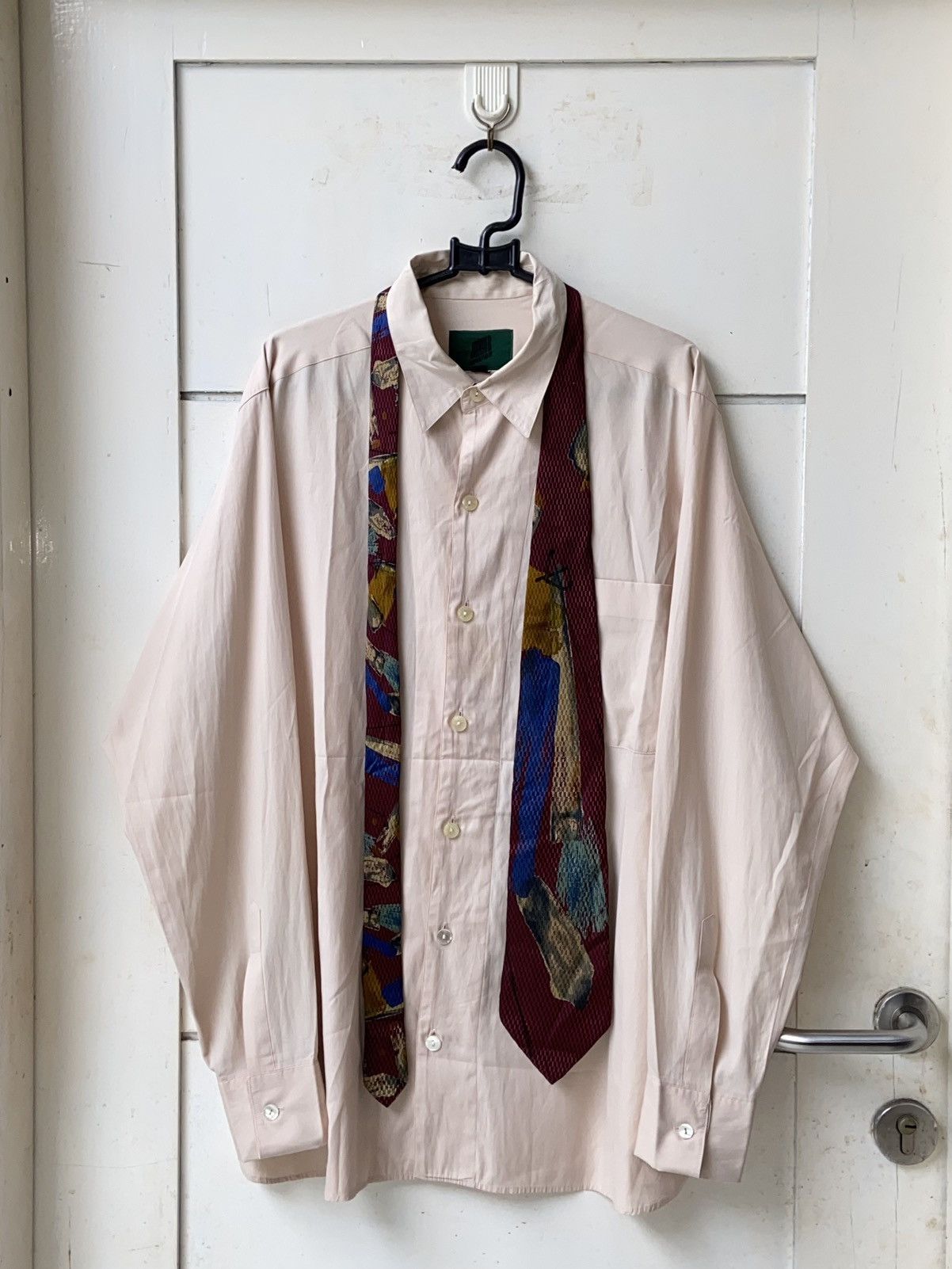image of Jean Paul Gaultier Junior Gaultier Cream Shirt, Men's (Size Large)