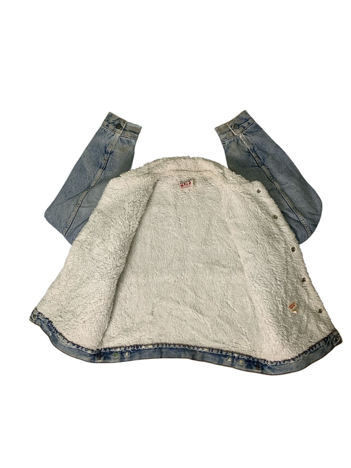 Levi's Vintage Clothing Rare Design Vintage Levi’s Sherpa Jackets Size XL / US 12-14 / IT 48-50 - 3 Thumbnail