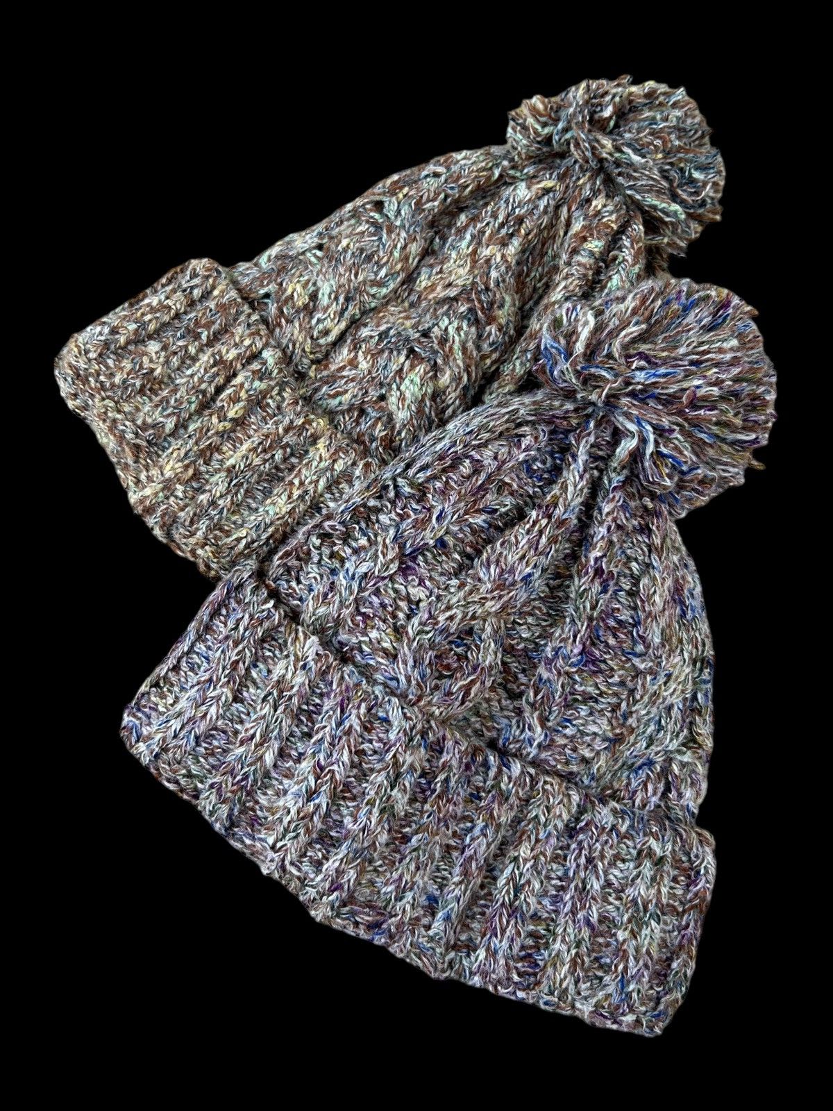💥COMBO 2 JAPANESE STYLE KNITT BEANIE HATS🎌🎌