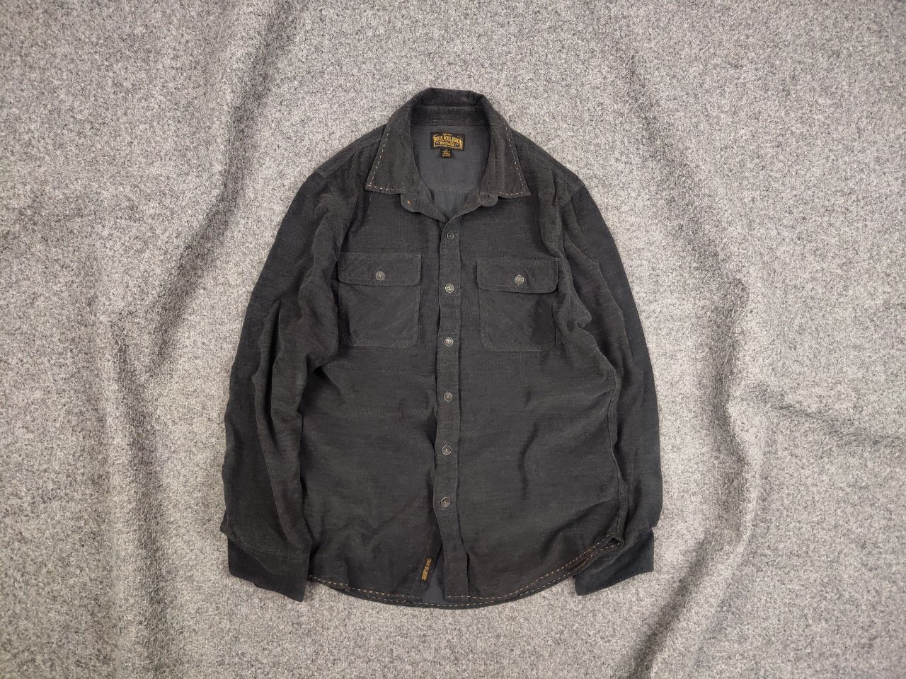 True Religion True Religion Mens Workwear Casual Corduroy Button T Shirt Size US S / EU 44-46 / 1 - 1 Thumbnail