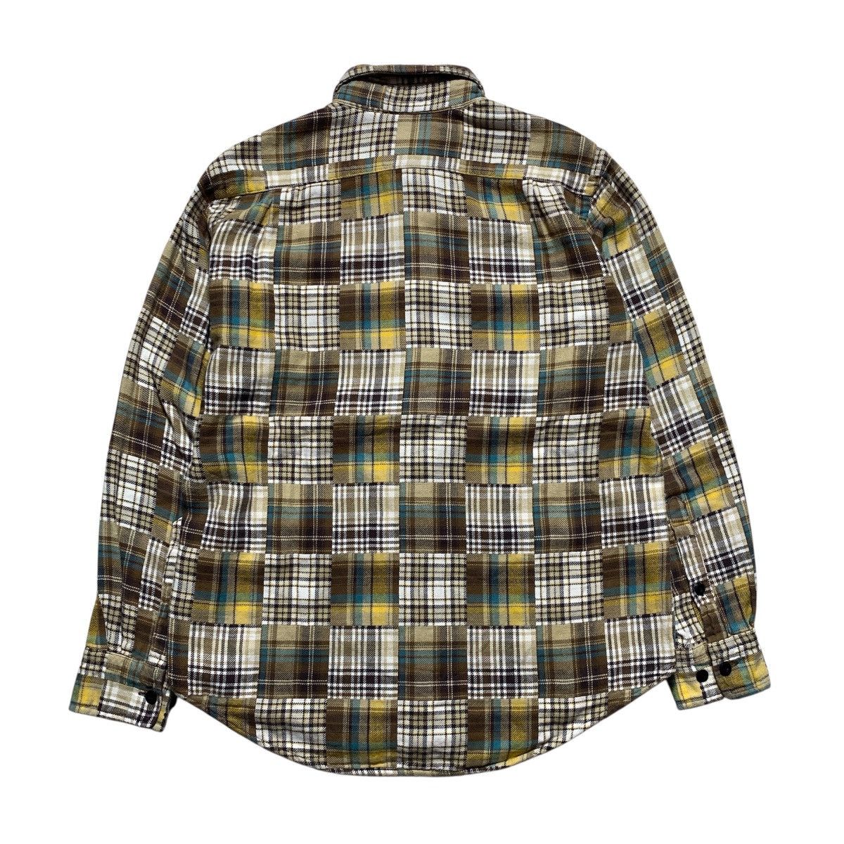 Uniqlo Uniqlo Plaid Patchwork Sugar Cane Inspired Flanel Shirt Size US S / EU 44-46 / 1 - 8 Thumbnail