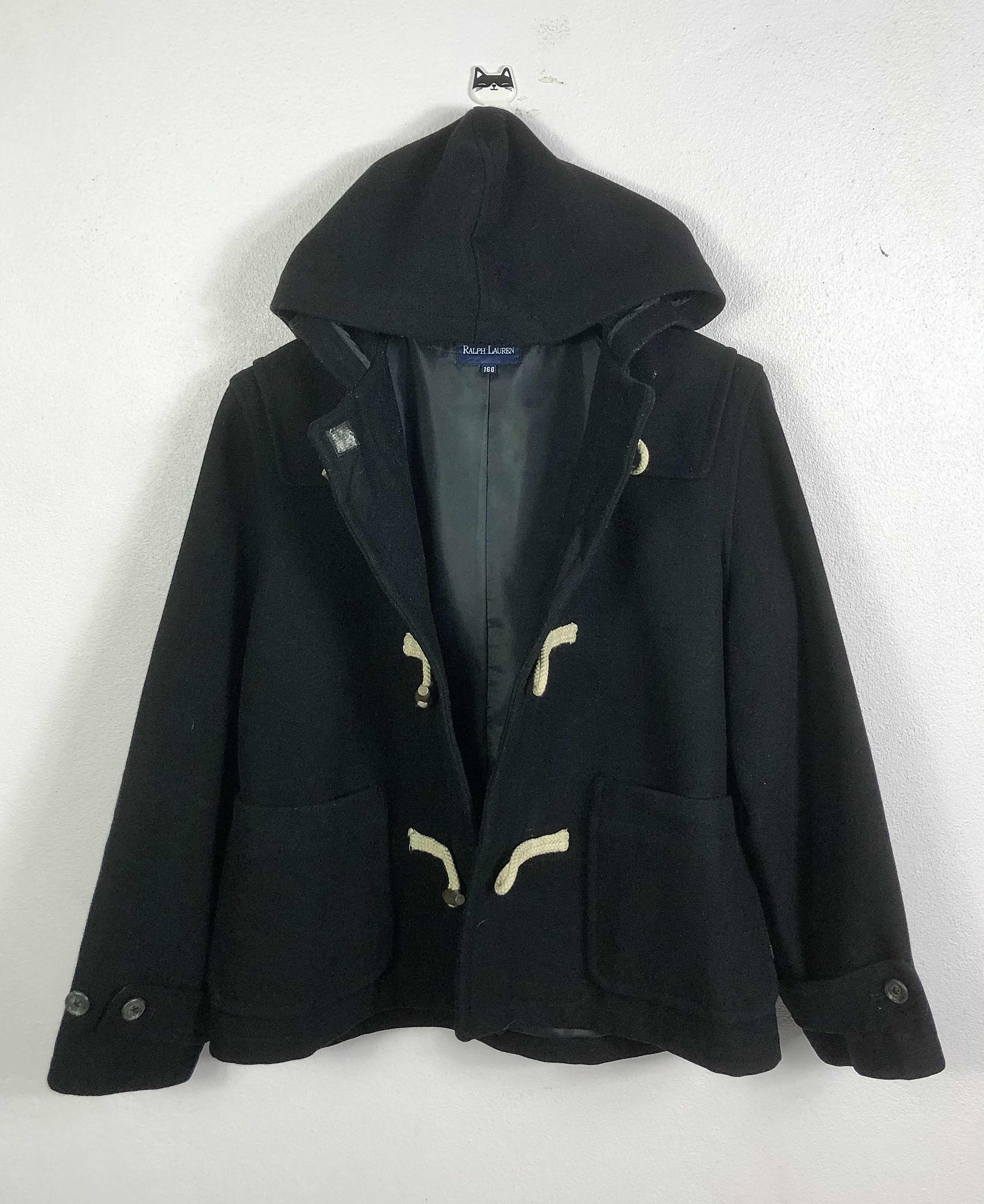 Ralph Lauren Rare Ralph Lauren Wool Hooded Duffle Jacket Size US M / EU 48-50 / 2 - 7 Thumbnail