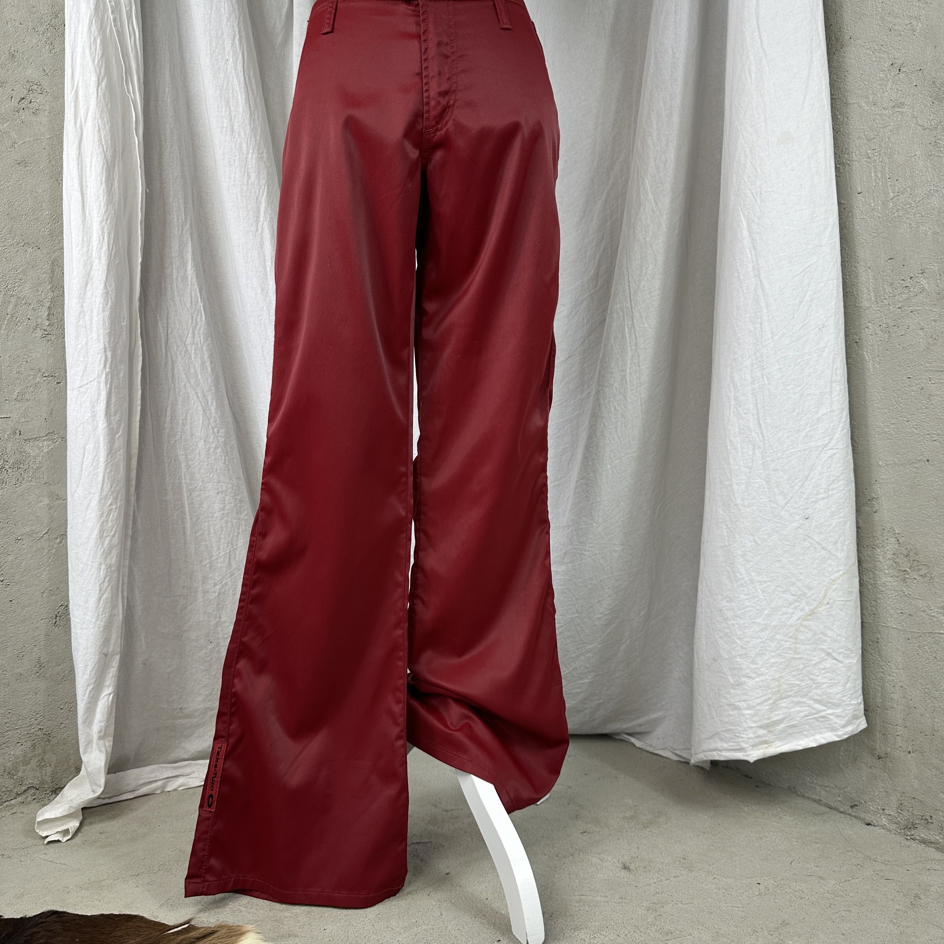 Vintage Vintage Avant Garde Preppy Flared Take Two Pants 00s Size 28" / US 6 / IT 42 - 7 Thumbnail
