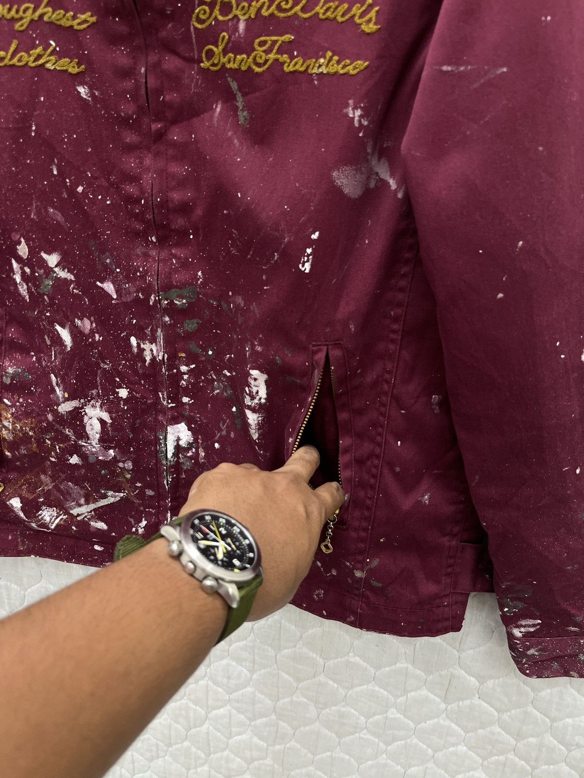 Ben Davis 🔥🔥🔥STEALS VTG BEN DAVIS SPLATTER PAINT WORKWEAR JACKET Size US S / EU 44-46 / 1 - 7 Thumbnail