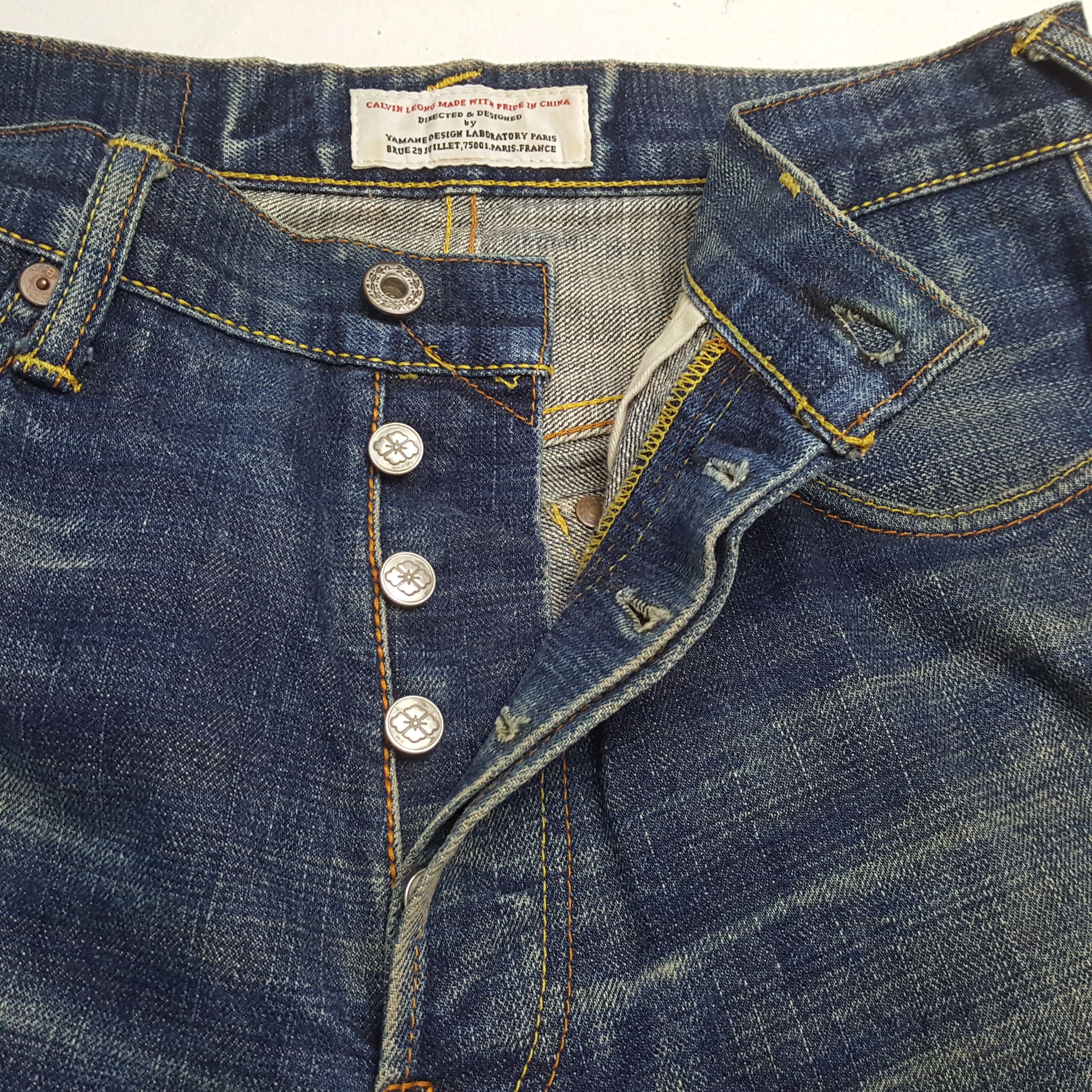 Evisu × Japanese Brand × Vintage Vintage EVISU Japanese Brand Daicock Custom Style Jeans Size US 30 / EU 46 - 13 Thumbnail