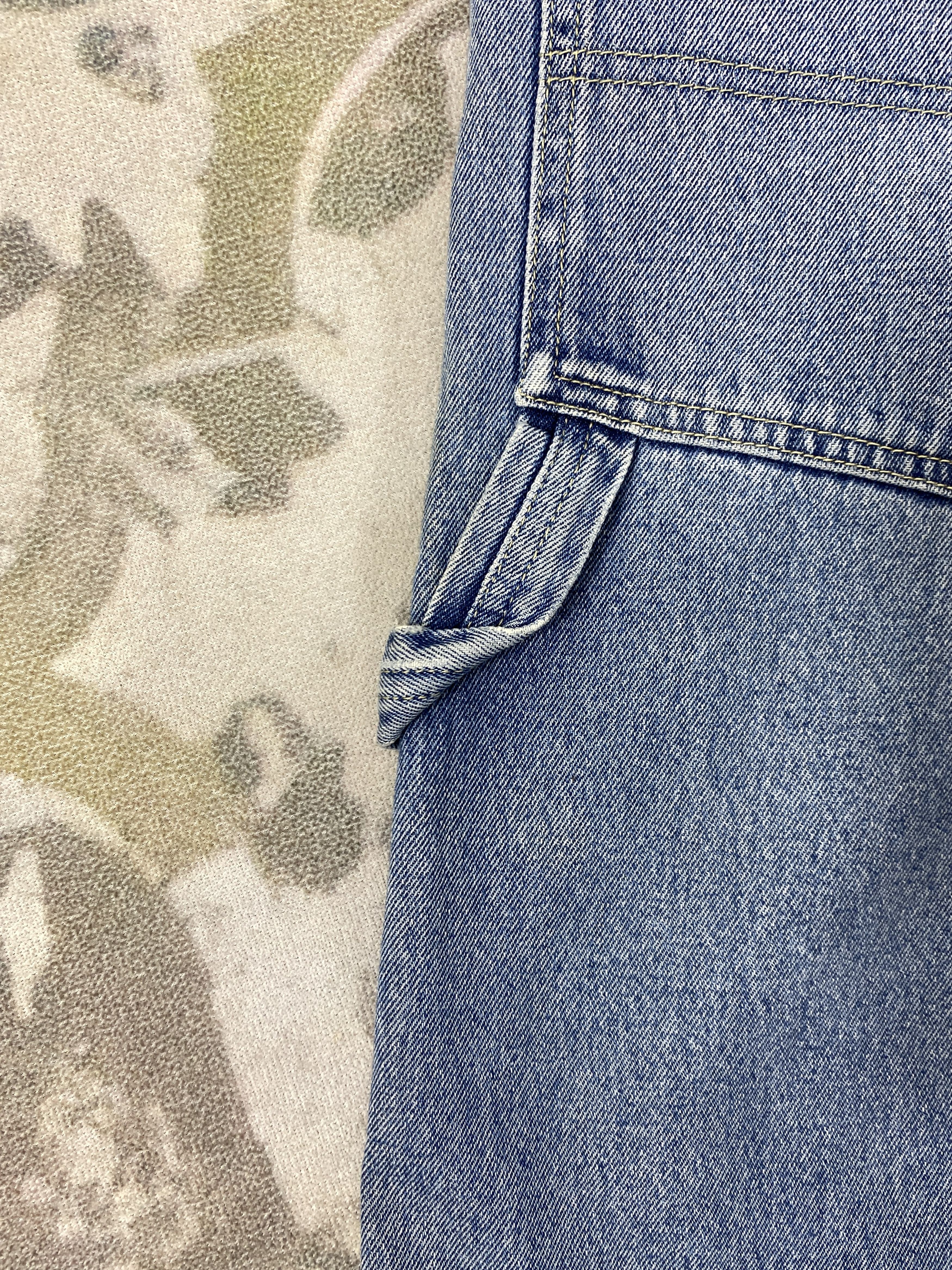 If Six Was Nine Blue Vintage Levi's Carpenter Jeans 39x30.5 Denim -JN2087 Size US 39 - 11 Thumbnail
