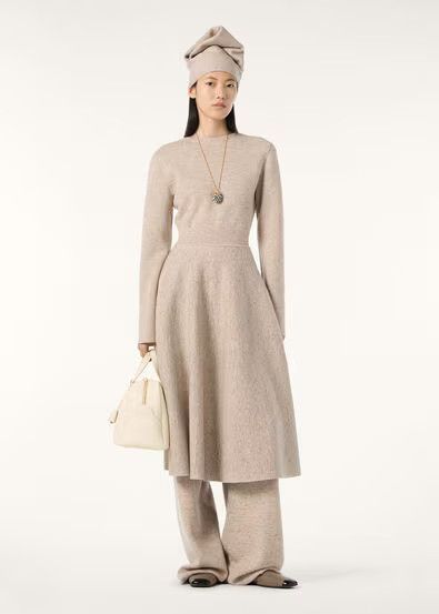 Loro Piana os11x0326 FAQ9448 Willow Skirt in Quinoa Cream Size 26" / US 2 / IT 38 - 2 Thumbnail