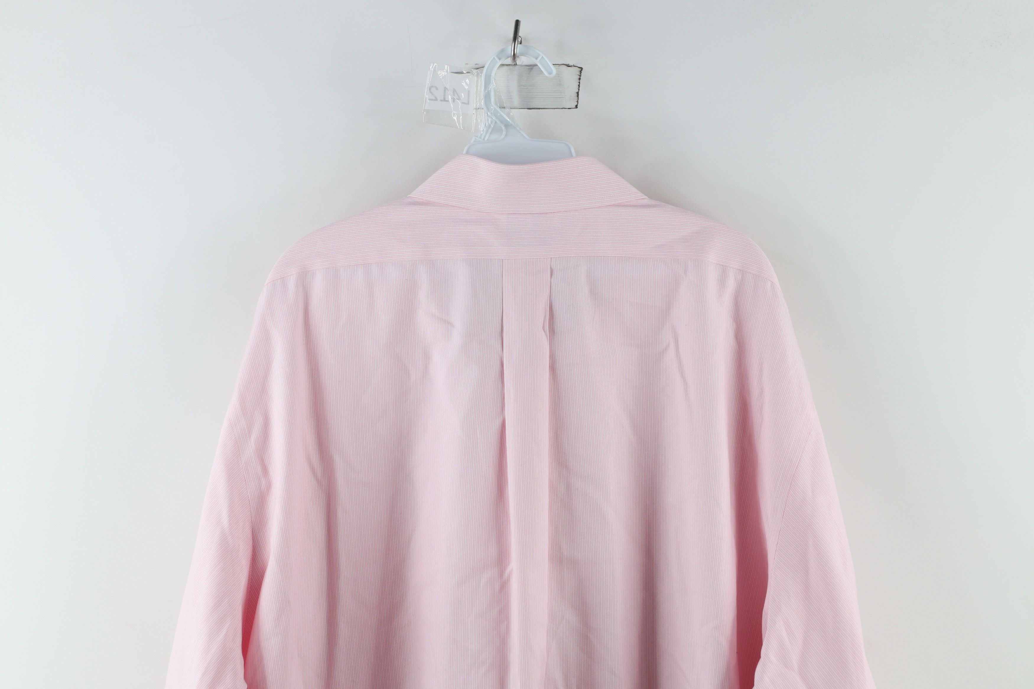 Brooks Brothers × Vintage Vintage 90s Brooks Brothers Collared Button Shirt Pink Size US L / EU 52-54 / 3 - 9 Thumbnail