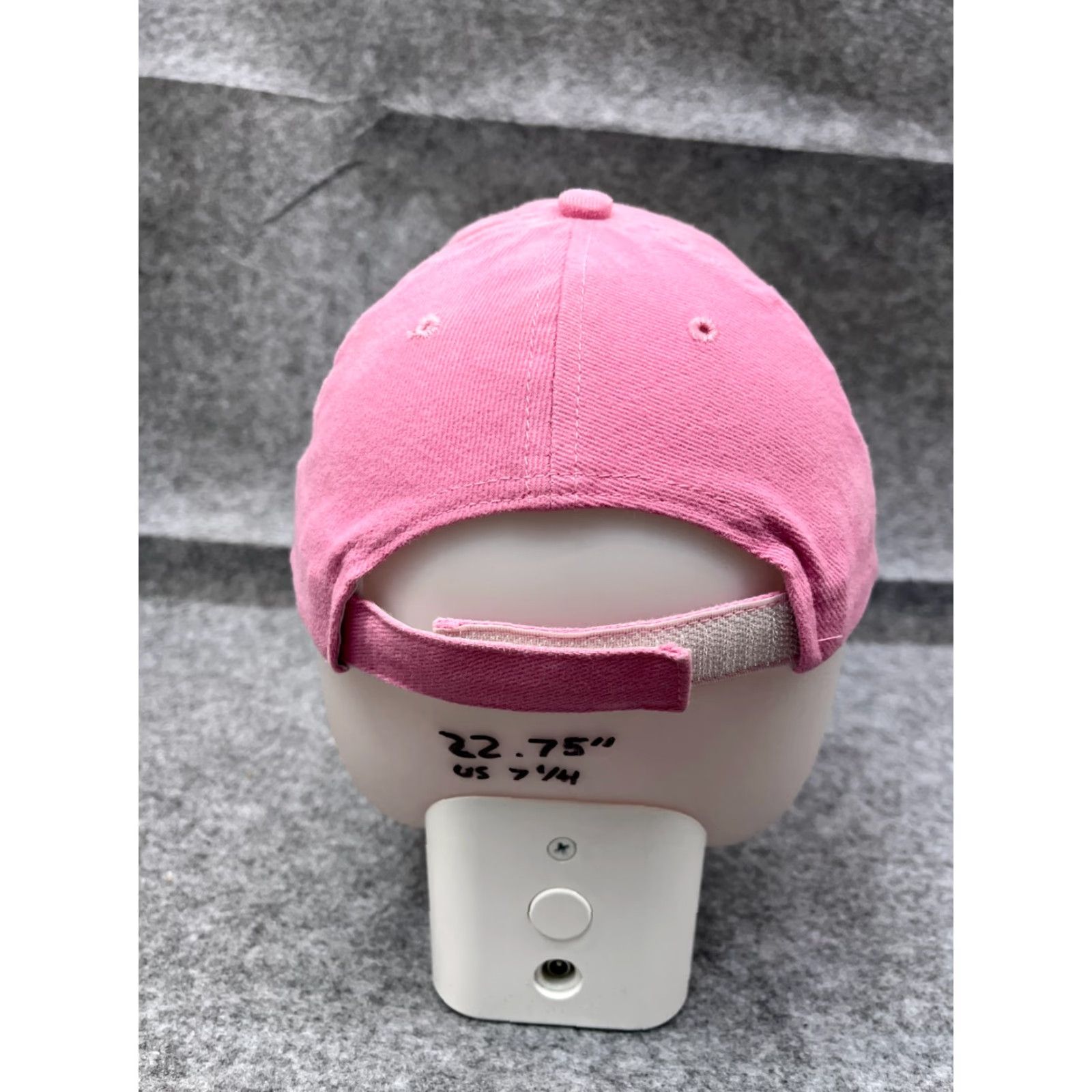 Vintage VINTAGE Inter-Ex Pink Cotton Baseball Cap Hat Adult One Size Embroidered Strap Back Casual Outdoor Cars Size ONE SIZE - 6 Thumbnail