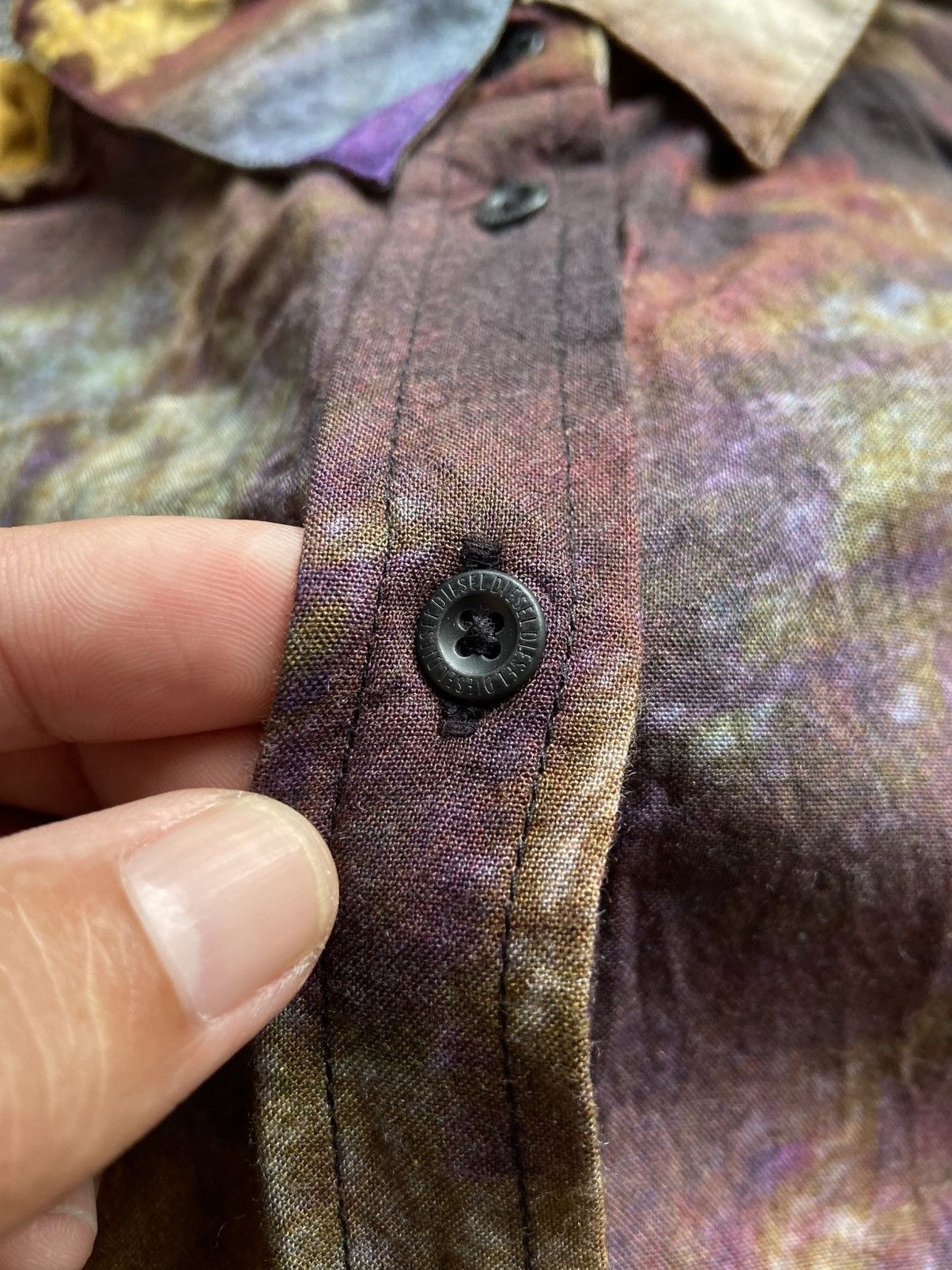 Diesel Diesel Flowers Long Sleeve Shirt Size US XS / EU 42 / 0 - 3 Thumbnail