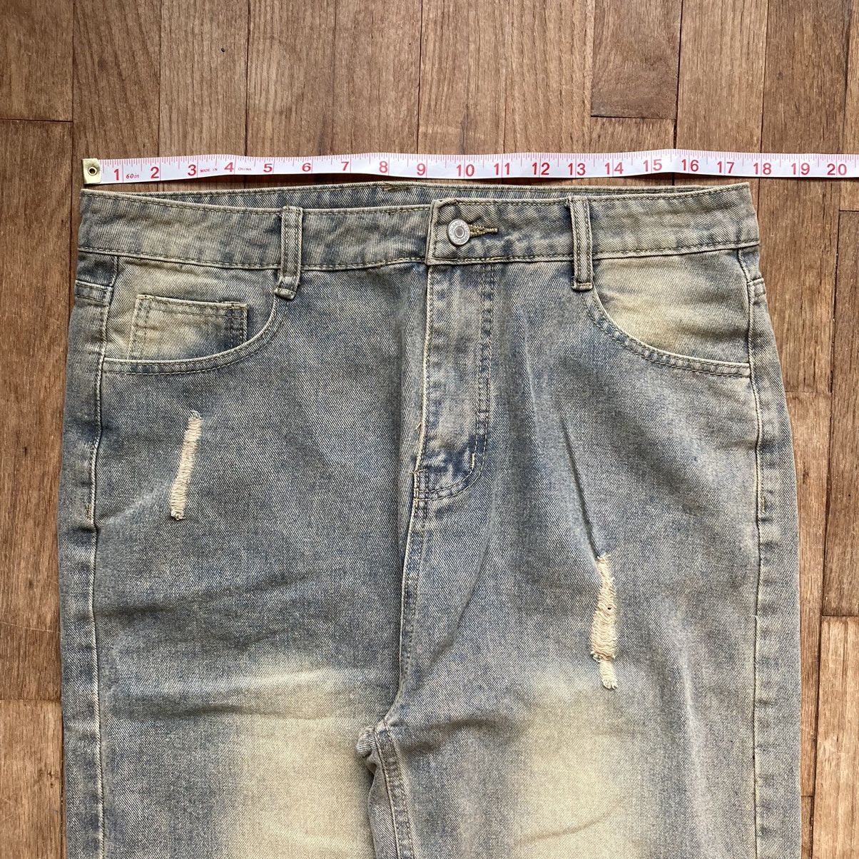 Vintage Baggy faded jeans Size US 32 / EU 48 - 7 Thumbnail