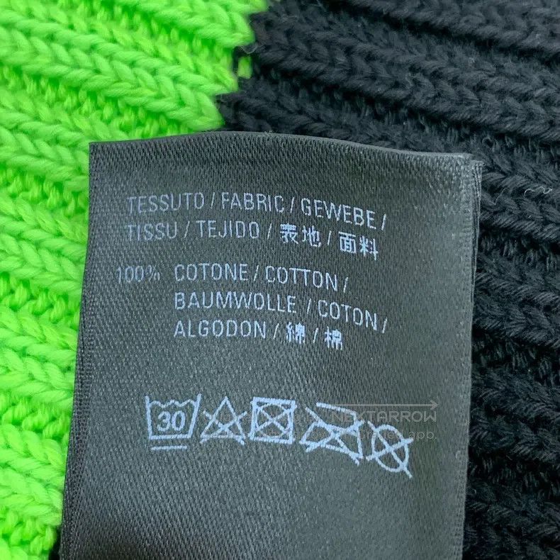 Balenciaga Balenciaga Color-Blocked Logo Letter Embroidered Cotton Cr Size US S / EU 44-46 / 1 - 7 Thumbnail