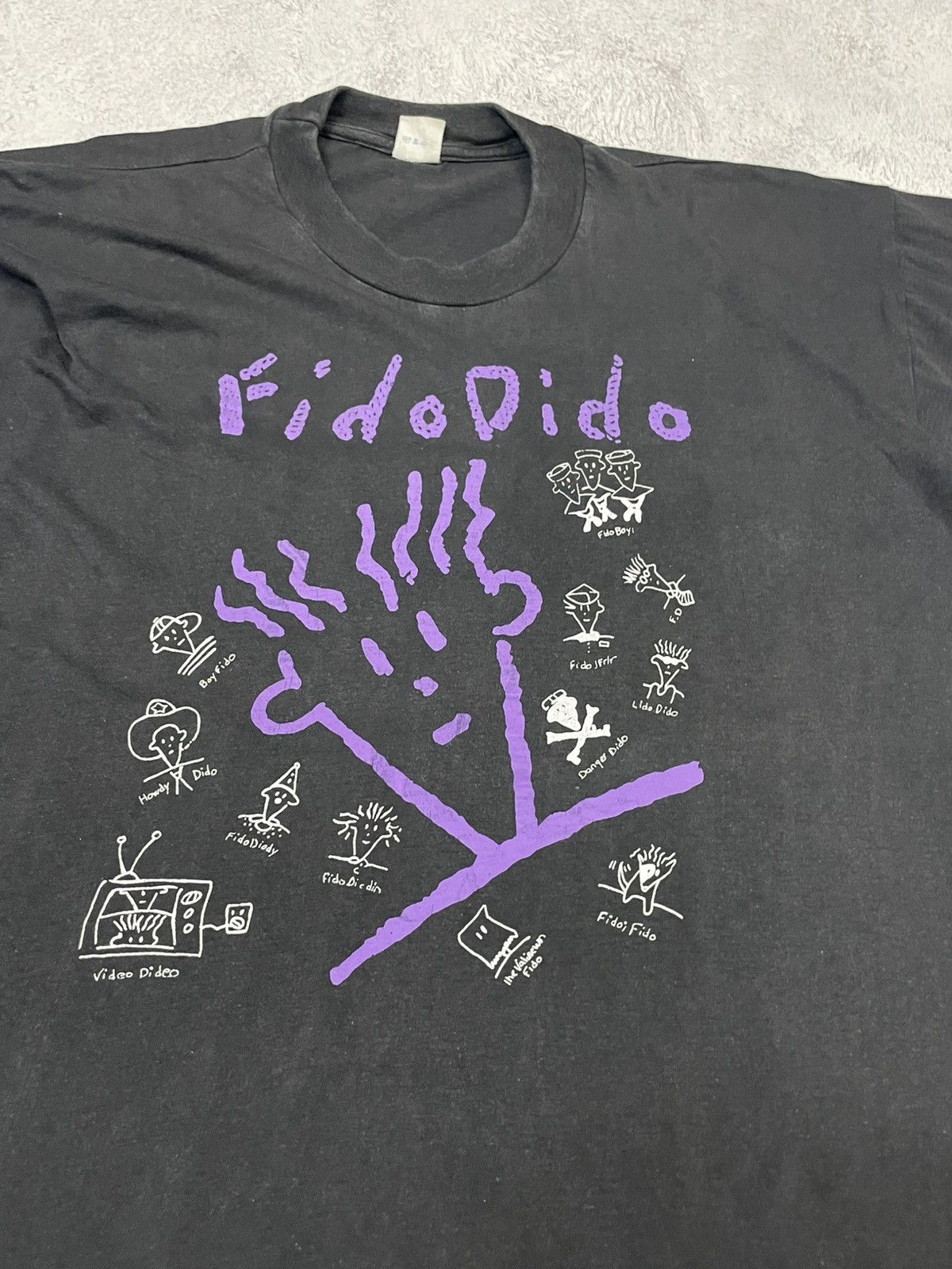 Cartoon Network Fido Dido Vintage 90s Rare Faded T Shirt M Size US M / EU 48-50 / 2 - 2 Thumbnail