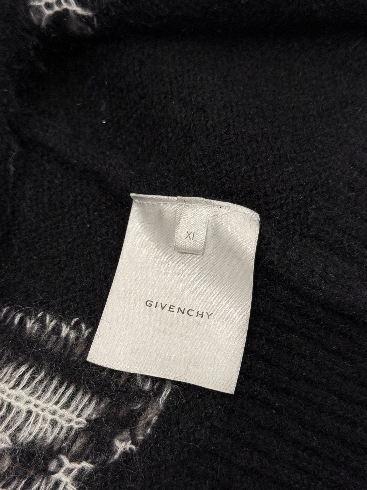 Givenchy Givenchy Mohair and Wool Intarsia Sweater Size US XL / EU 56 / 4 - 5 Thumbnail