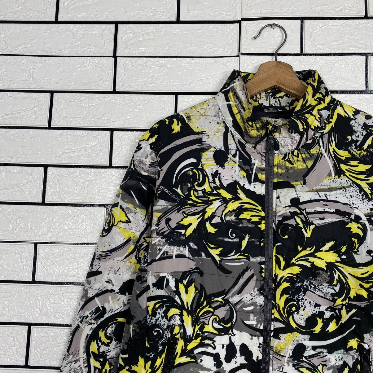 Versace 🔥VINTAGE ZIPPER LIGHT PUFFER JACKET VERSACE JEANS Size US M / EU 48-50 / 2 - 7 Thumbnail