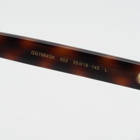Gucci Gucci GG1984SK 002 Unisex Sunglasses Havana Square Frame Size ONE SIZE - 3 Thumbnail