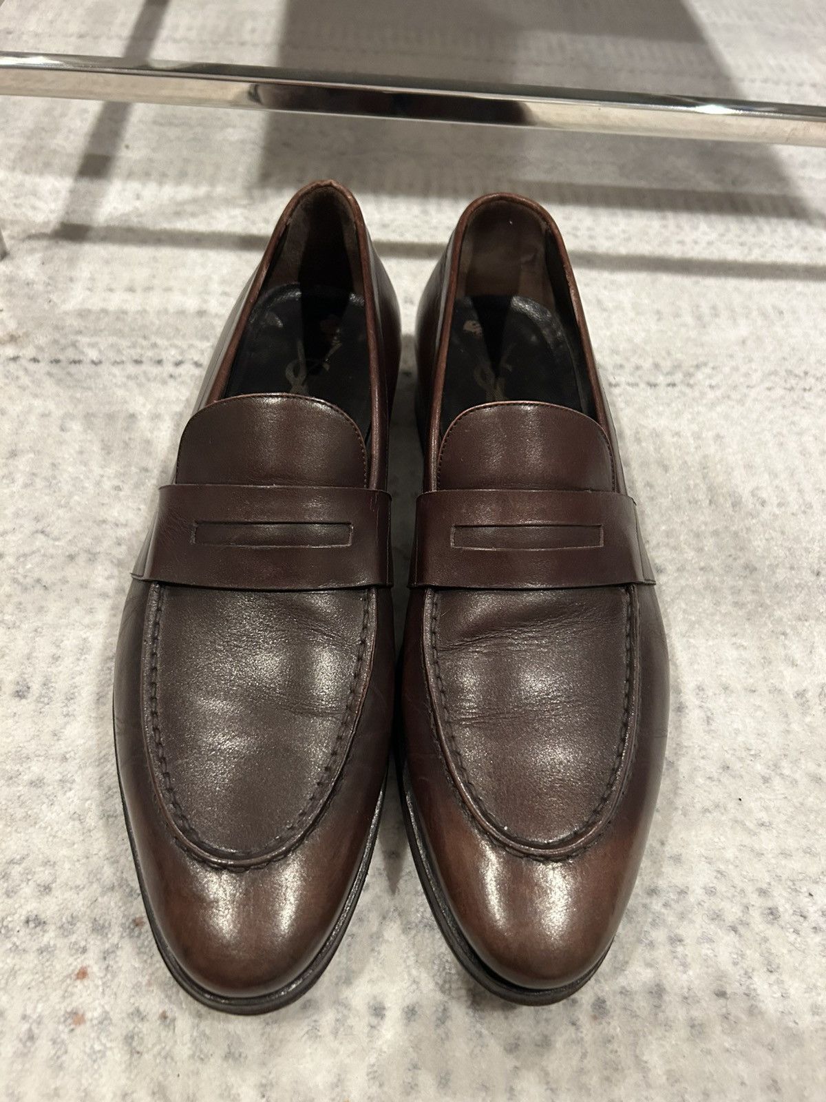 Yves Saint Laurent Yves Saint Laurent - Brown Dress Shoes Size US 9 / EU 42 - 8 Thumbnail