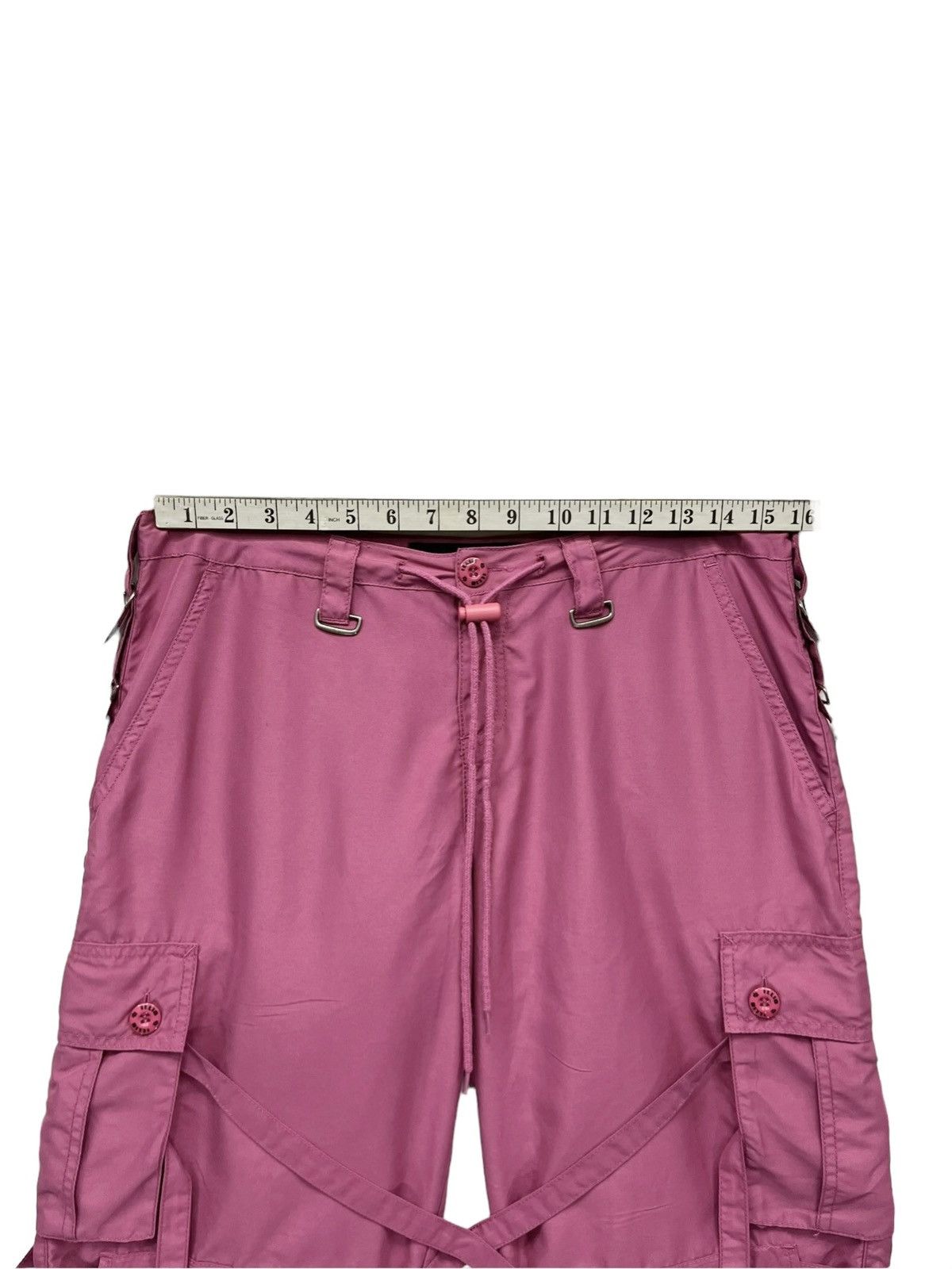 Japanese Brand 🔥ILLIG Multi-Bondage Poly-Parachute Street-Dance Cargo💥 Size US 31 - 11 Thumbnail