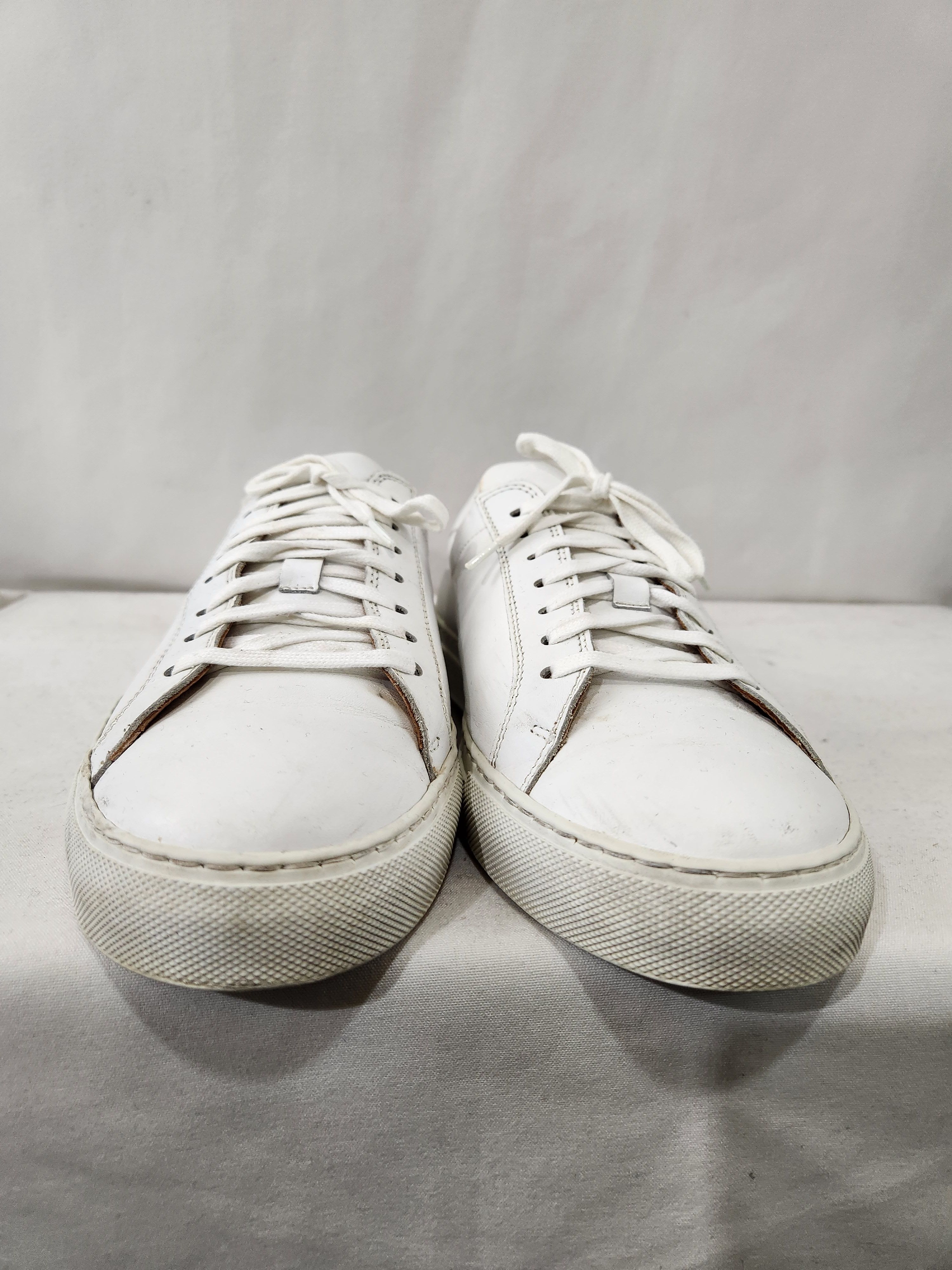 gravitypope White Leather Low Top Tennis Sneaker Made in Italy sz 41 EU Size US 8 / EU 41 - 6 Thumbnail
