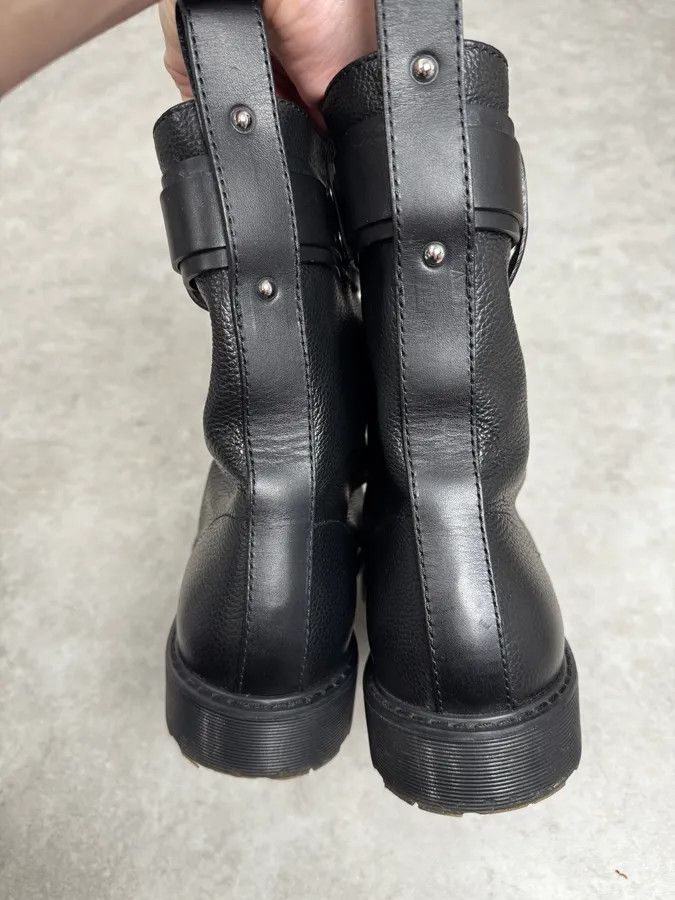JW Anderson J.W. Anderson Black Ultra Zip Ankle Leather Boots Size US 8 / EU 41 - 5 Thumbnail
