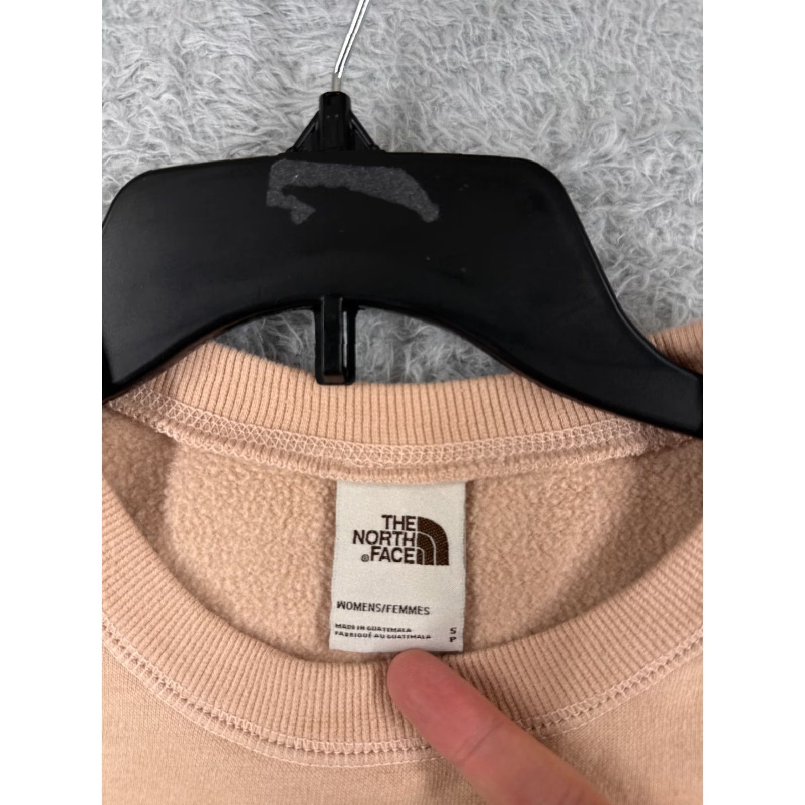 The North Face VINTAGE The North Face Sweater Shirt Womens Small Peach Pullover Cotton Blend Long Sleeve Size S / US 4 / IT 40 - 7 Thumbnail
